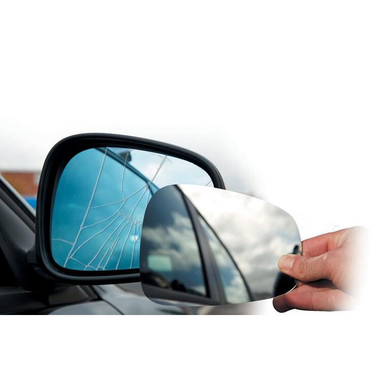 Right Driver Side Wide Angle Wing Door Mirror Glass For Vw Transporter T2 67-79